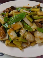 Mushroom Bamboo Shoots and Peapods